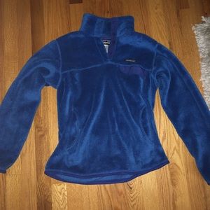 BLUE FLEECE RE-TOOL WOMEN’S PATAGONIA PULLOVER